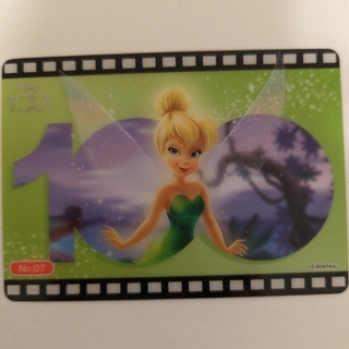 ディズニー(Disney)のティンカーベル　カード(シングルカード)