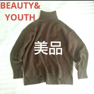 ビューティアンドユースユナイテッドアローズ(BEAUTY&YOUTH UNITED ARROWS)のビューティー&ユース タートルネック カシミヤ混(ニット/セーター)