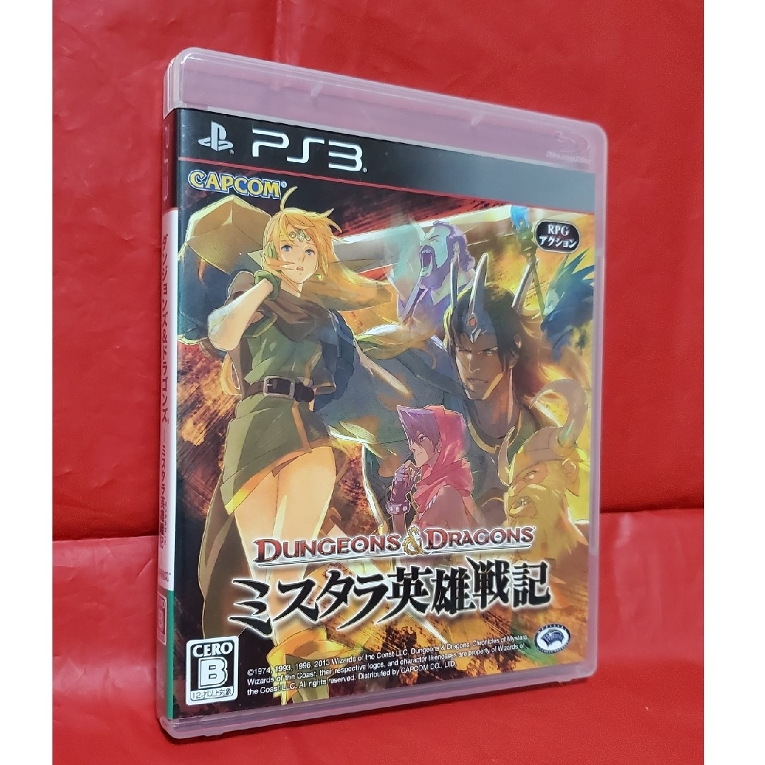 PlayStation3(プレイステーション3)のダンジョンズ＆ドラゴンズ -ミスタラ英雄戦記- エンタメ/ホビーのゲームソフト/ゲーム機本体(家庭用ゲームソフト)の商品写真