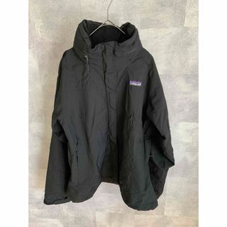 パタゴニア(patagonia)のパタゴニア　patagonia マウンテンパーカー　ブラックブルゾン　アウトドア(ナイロンジャケット)