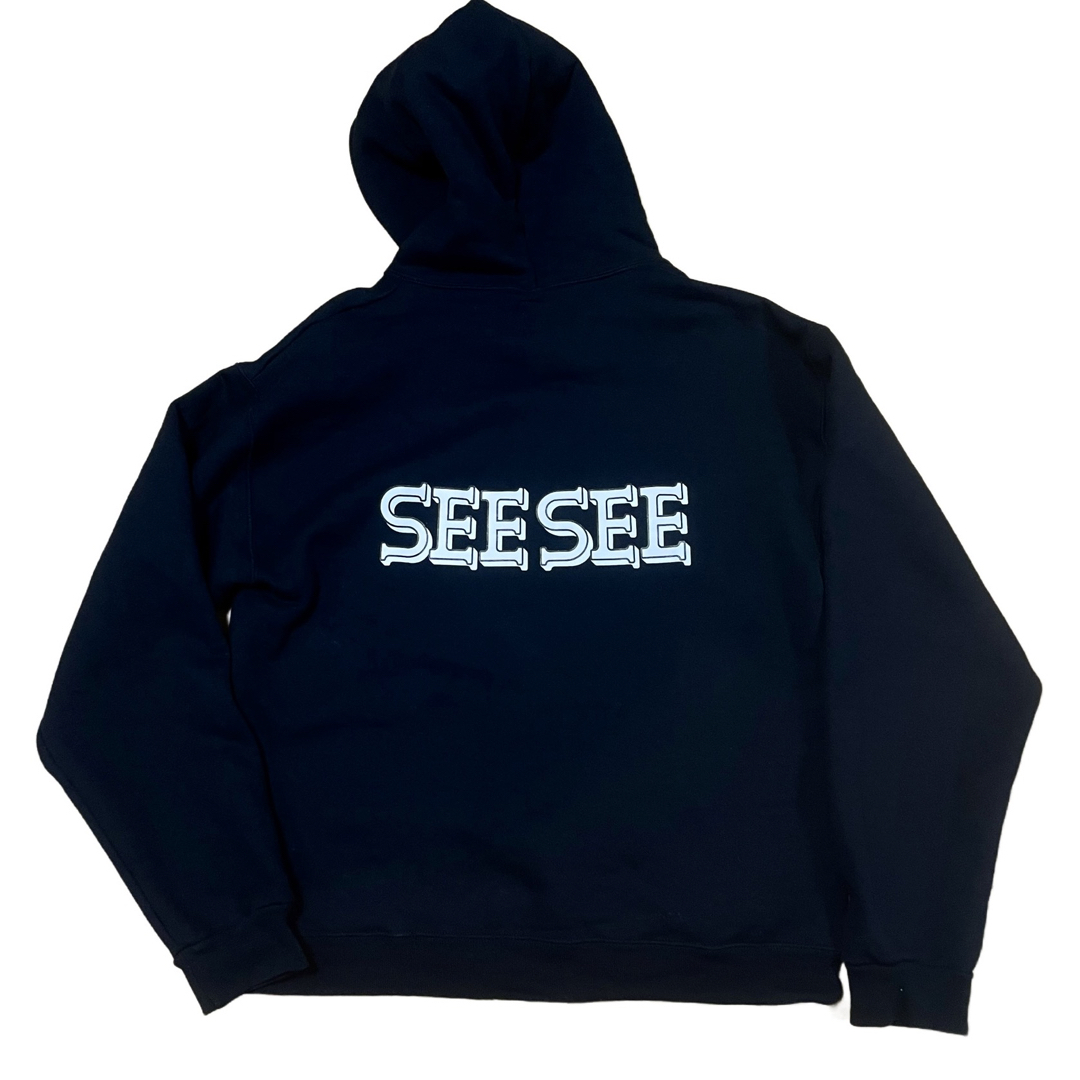 1LDK SELECT - SEESEE FONT LOGO HOODIE BLACK Mサイズの通販 by ...