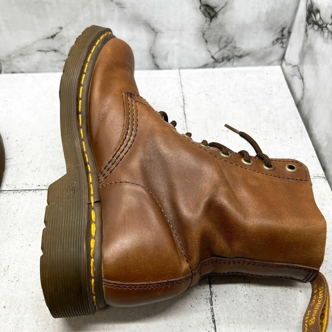 Dr.Martens(ドクターマーチン)の【シンプル⭐︎】　ドクターマーチン　パスカル8ホール　　ブラウン　約24cm レディースの靴/シューズ(ブーツ)の商品写真