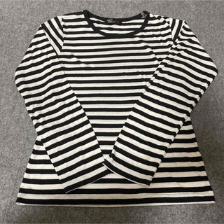 カットソー150cm ガールズ 女の子 ボーダー(Tシャツ/カットソー)