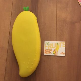 フルーツ型 シリコンペンケース レモン🍋(ペンケース/筆箱)