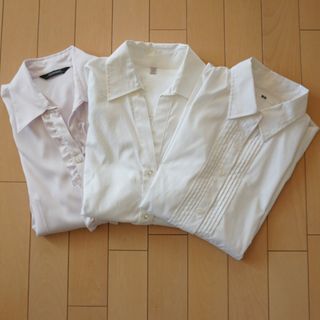 ユニクロ(UNIQLO)のシャツ　３枚セット(シャツ/ブラウス(長袖/七分))