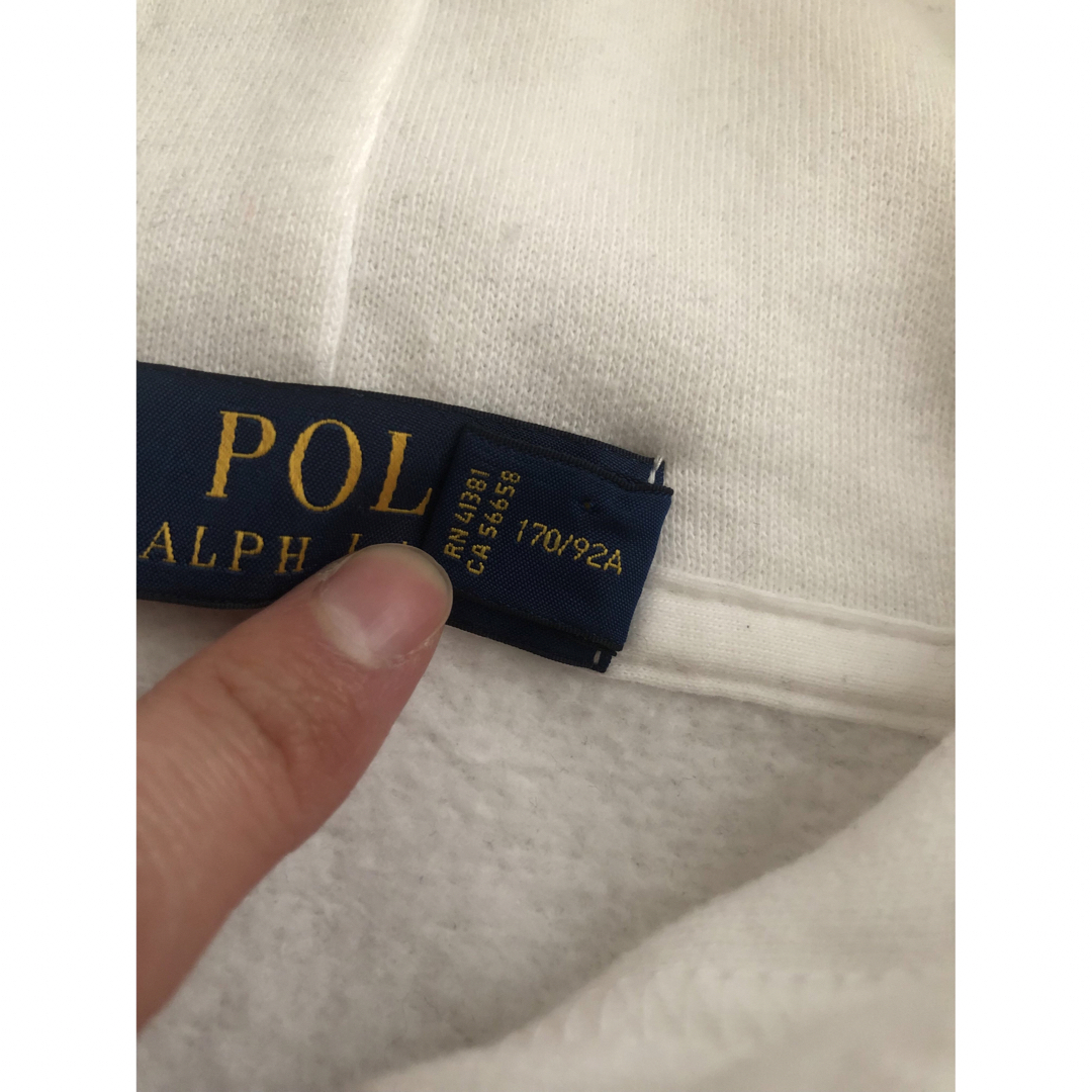 POLO RALPH LAUREN(ポロラルフローレン)の値下げ！【POLO RALPH LAUREN】裏起毛プルオーバーパーカー メンズのトップス(パーカー)の商品写真