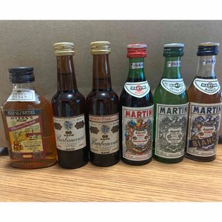 サントリー(サントリー)の洋酒ミニボトル6本セット(リキュール/果実酒)