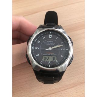 カシオ(CASIO)のCASIO電波時計WVA-430J-1AJF(その他)