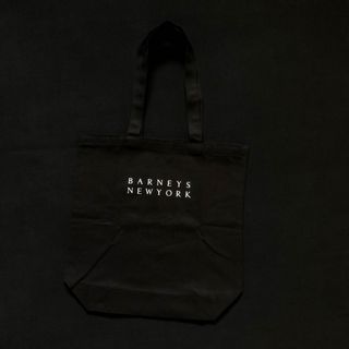 BARNEYS NEW YORK - 未使用品 barneys newyork 黒 エコバッグ トート