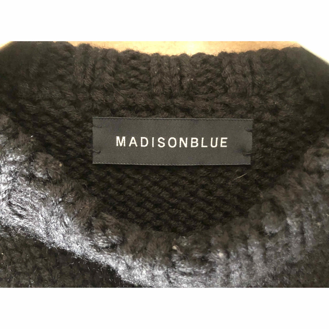 MADISONBLUE(マディソンブルー)のMADISONBLUE Hello ウールプルオーバー レディースのトップス(ニット/セーター)の商品写真