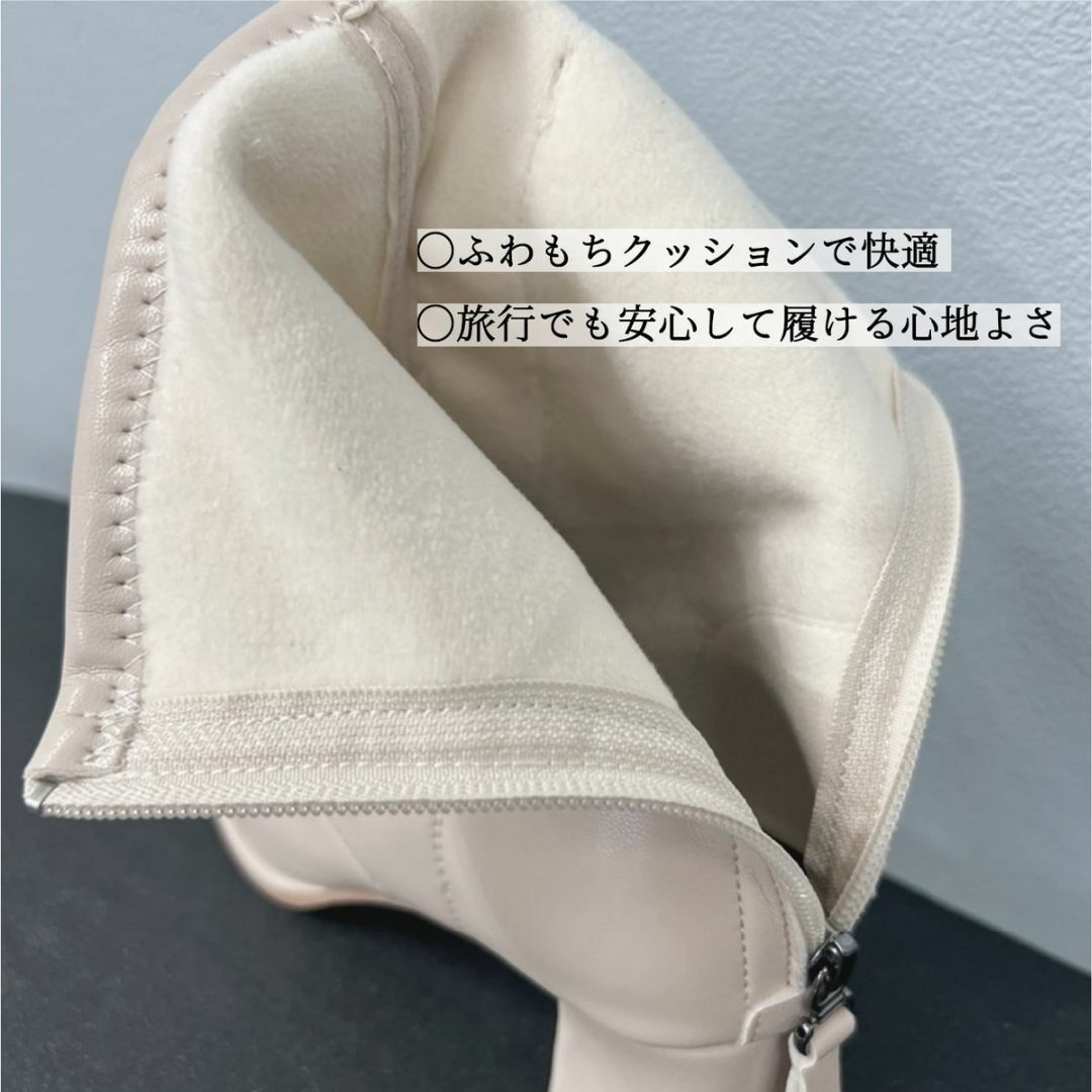 新品 袴用編み上げブーツ 卒業式 痛くならない 歩きやすい 黒 レディースの靴/シューズ(ブーツ)の商品写真