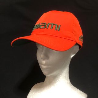 アディダス(adidas)の新品 adidas University of Miami UM cap 帽子(キャップ)