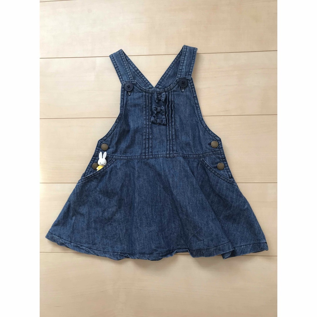 KP(ニットプランナー)のKP ジャンパースカート　90 キッズ/ベビー/マタニティのキッズ服女の子用(90cm~)(ワンピース)の商品写真