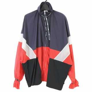 VETEMENTS - ヴェトモン 18AW ロゴテープカラーブロックトラックジャケット