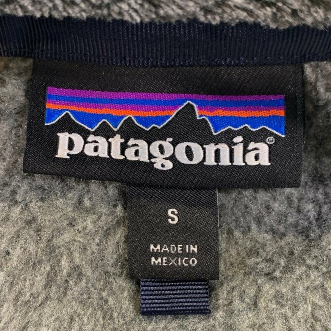 patagonia(パタゴニア)のpatagonia パタゴニア スナップT フリースジャケット プルオーバー グレー POLARTEC 25390FA17 Size S メンズのジャケット/アウター(その他)の商品写真