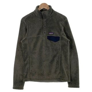 パタゴニア(patagonia)のpatagonia パタゴニア スナップT フリースジャケット プルオーバー グレー POLARTEC 25390FA17 Size S(その他)