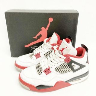 ナイキ(NIKE)の★NIKE ナイキ DC7770-160 AIR JORDAN 4 RETRO FIRE RED 2020  エアージョーダン 4 レトロ ファイヤー レッド レッド/ホワイト size27cm(スニーカー)