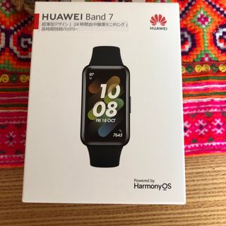 ファーウェイ(HUAWEI)のhuawei band 7 中古　美品(腕時計(デジタル))