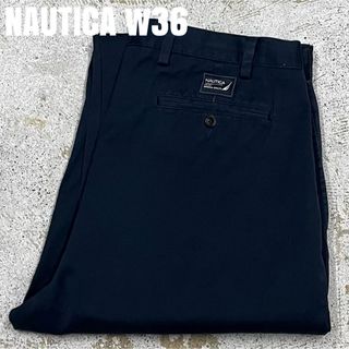 NAUTICA - ＊7376 nautica ノーチカ　ノーティカ　リガー　ツータック　チノパン　