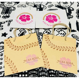 アルバローザ(ALBA ROSA)のALBAROSA ショップ袋 紙袋 セット♡♡♡(ショップ袋)