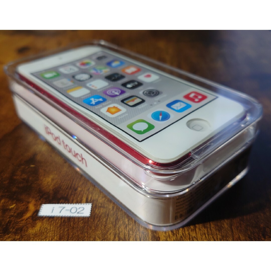 Apple(アップル)のApple iPod touch 第7世代(32GB) レッド 中古品 スマホ/家電/カメラのオーディオ機器(ポータブルプレーヤー)の商品写真