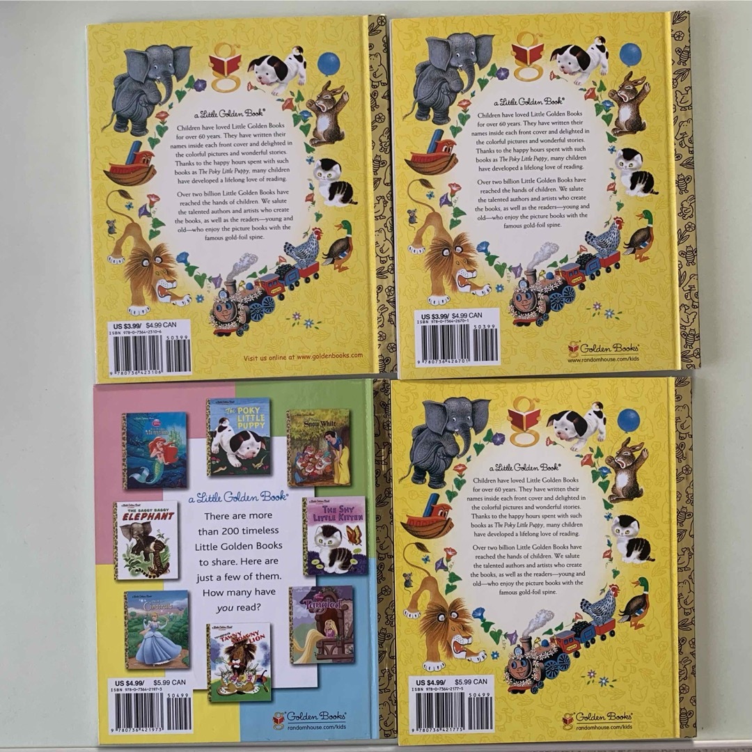 ディズニーLittle Golden Book  洋書　絵本 エンタメ/ホビーの本(絵本/児童書)の商品写真
