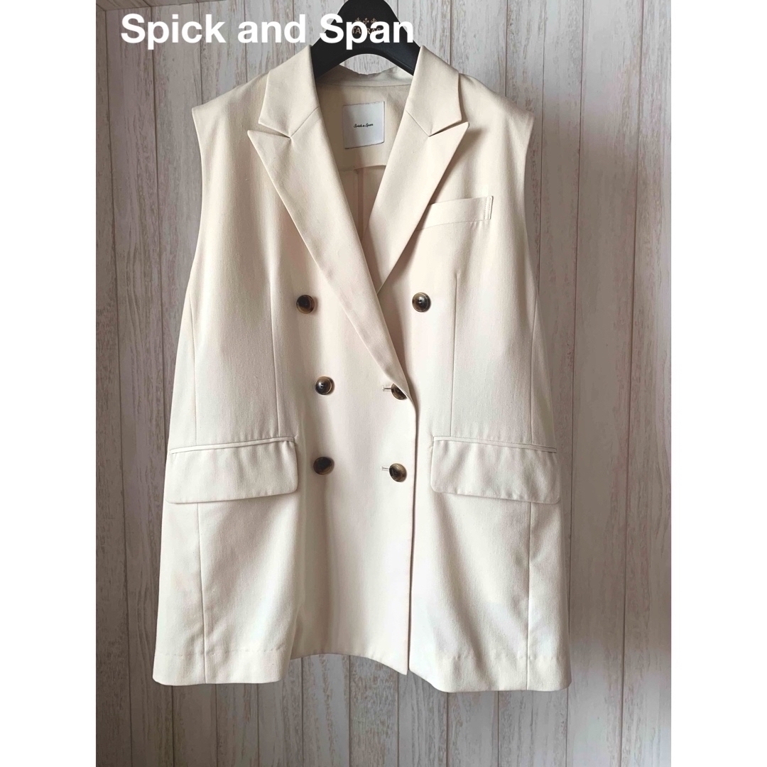 Spick & Span(スピックアンドスパン)のSpick and Span ダブルジレ　38 レディースのトップス(ベスト/ジレ)の商品写真