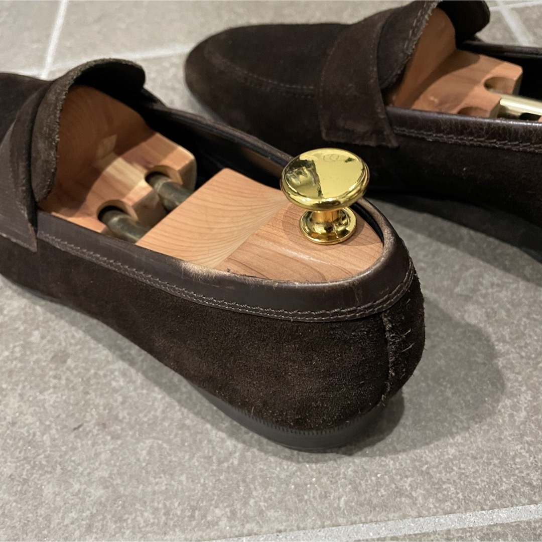 LANVIN COLLECTION(ランバンコレクション)のLANVIN Collection スウェード ローファー 25cm メンズの靴/シューズ(スリッポン/モカシン)の商品写真