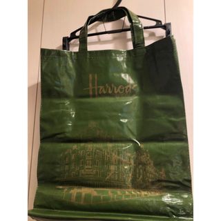 ハロッズ(Harrods)の最終価格です〜　ハロッズ、トートバック、裏表同じ柄(トートバッグ)