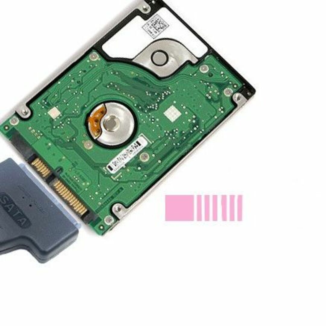 SATA - USB 2.0 変換 ケーブル　2.5インチハードディスク　HDD スマホ/家電/カメラのPC/タブレット(PC周辺機器)の商品写真