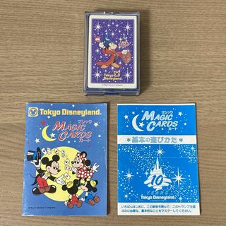 ディズニー(Disney)の東京ディズニーランド 10thアニバーサリー マジックカード (トランプ)(キャラクターグッズ)