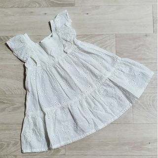 エイチアンドエム(H&M)のH&M　ワンピース　74　9M(ワンピース)