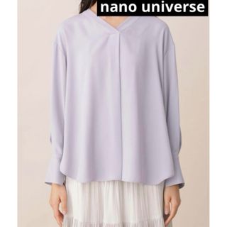 ナノユニバース(nano・universe)のナノユニバース フロントタックブラウス 長袖(シャツ/ブラウス(長袖/七分))