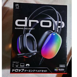 ドロップ(drop)のドロップ ゲーミング ヘッド セット　Drop GAMING HEAD SET(ヘッドフォン/イヤフォン)