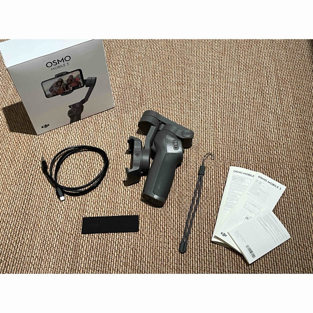 Inspire（DJI）(インスパイア)の【美品】Osmo Mobile 3/グレー スマホ/家電/カメラのスマホアクセサリー(その他)の商品写真