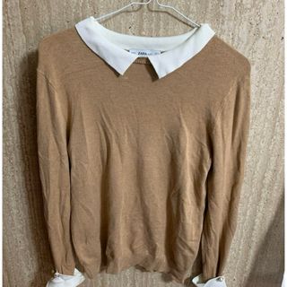 ザラ(ZARA)のZARA トップス(カットソー(長袖/七分))