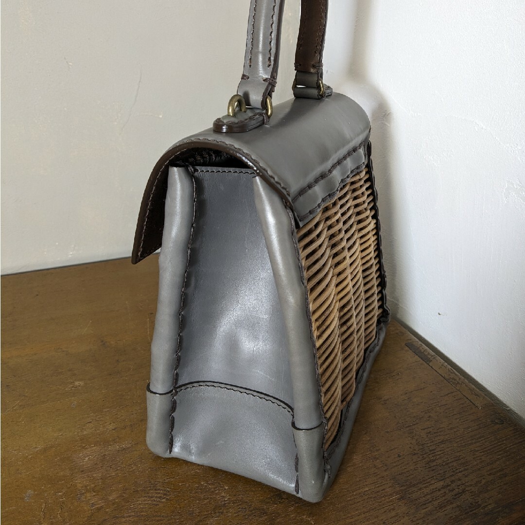 H.P.FRANCE(アッシュペーフランス)のeb.a.gos エバゴス　ミニケリー レディースのバッグ(かごバッグ/ストローバッグ)の商品写真