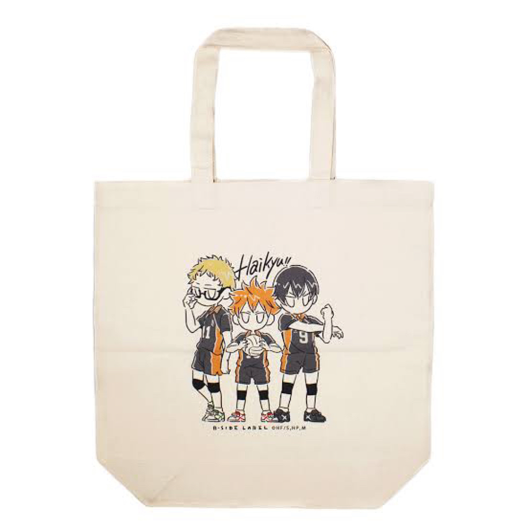 ハイキュー!!【B SIDE LABEL限定】烏野トートバッグ 日向、影山、月島 | フリマアプリ ラクマ ハイキュー!!【B SIDE LABEL限定】烏野トートバッグ 日向、影山、月島 | フリマアプリ ラクマ