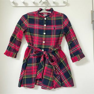 ラルフローレン(Ralph Lauren)のRalph Lauren ラルフローレン　ワンピース　80サイズ　キッズ　女の子(ワンピース)