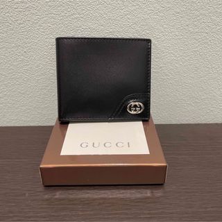 グッチ(Gucci)のグッチ　二つ折り財布　札入れ　未使用品(折り財布)