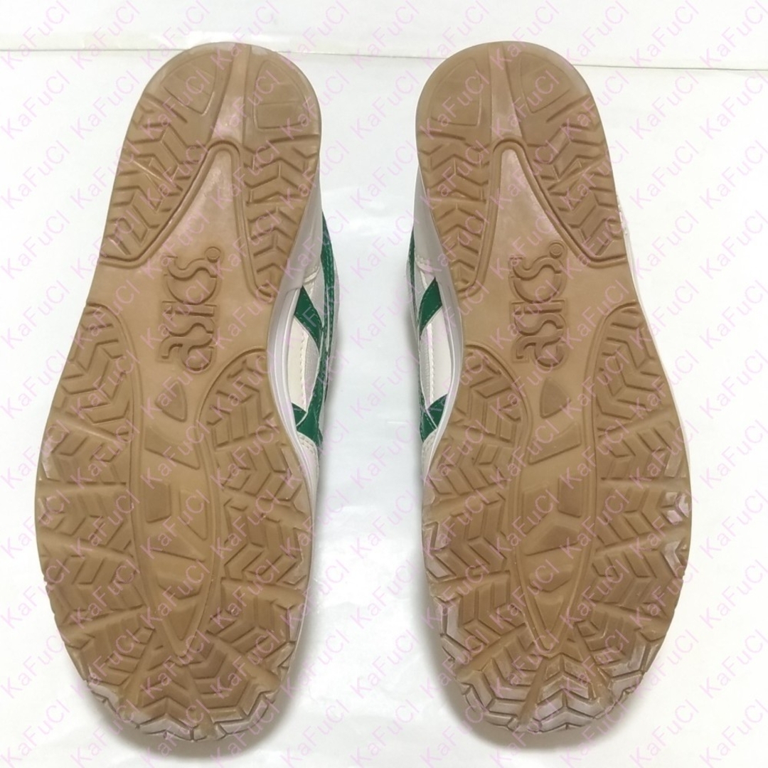 asics(アシックス)のasics アシックス 体育館履き 室内シューズ 靴 スポーツ 25cm 白 緑 レディースの靴/シューズ(その他)の商品写真
