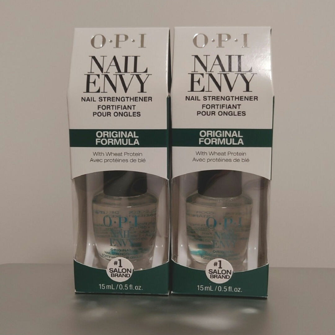 OPI(オーピーアイ)のネイルエンビー クリア 2本セット OPI NAIL ENVY コスメ/美容のネイル(ネイルトップコート/ベースコート)の商品写真