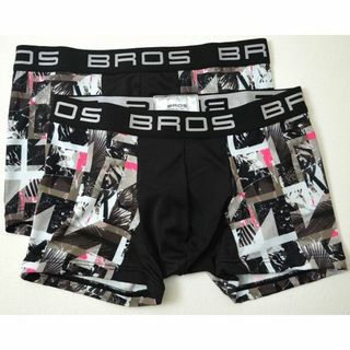 ブロス(BROS)の【BROS ブロス】ボクサーパンツ（前閉じ） GT3810 GY M 2枚(ボクサーパンツ)