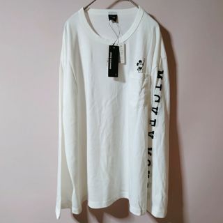 ヴァンスエクスチェンジ(VENCE EXCHANGE)の新品タグ付き VENCE EXCHANGE ロングTシャツ 長袖 ミッキーマウス(Tシャツ(長袖/七分))