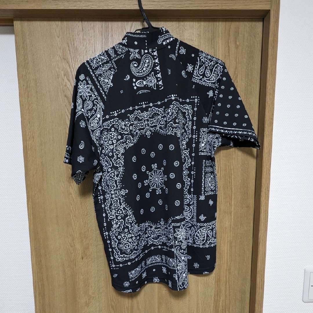 ＦＣＲＢ WHOLE PATTERN S/S MOCKNECK TOP