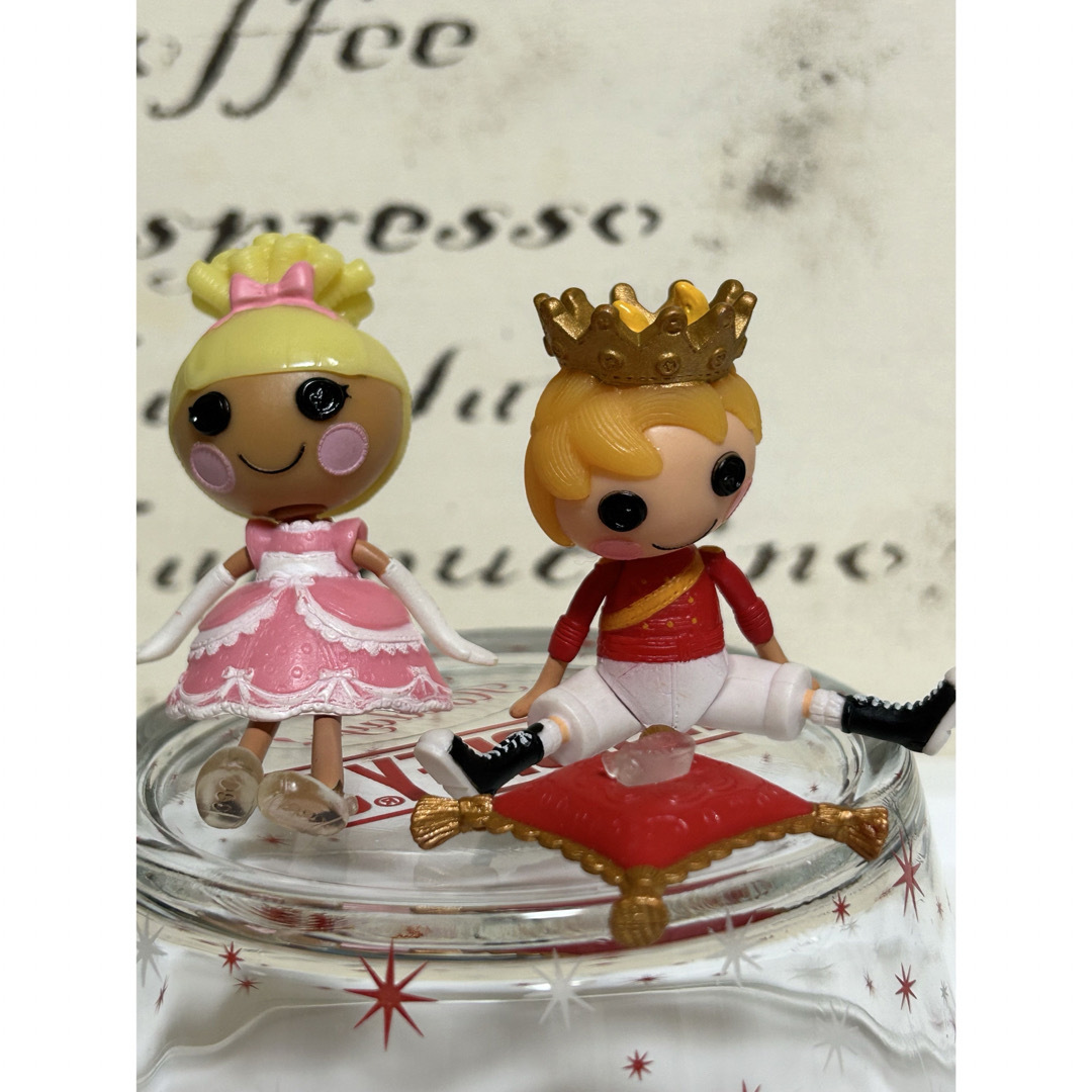 ララループシーミニドール　姫と王子のセット エンタメ/ホビーのおもちゃ/ぬいぐるみ(キャラクターグッズ)の商品写真