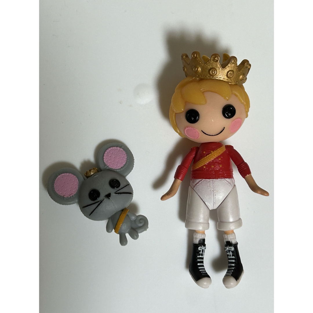 ララループシーミニドール　姫と王子のセット エンタメ/ホビーのおもちゃ/ぬいぐるみ(キャラクターグッズ)の商品写真