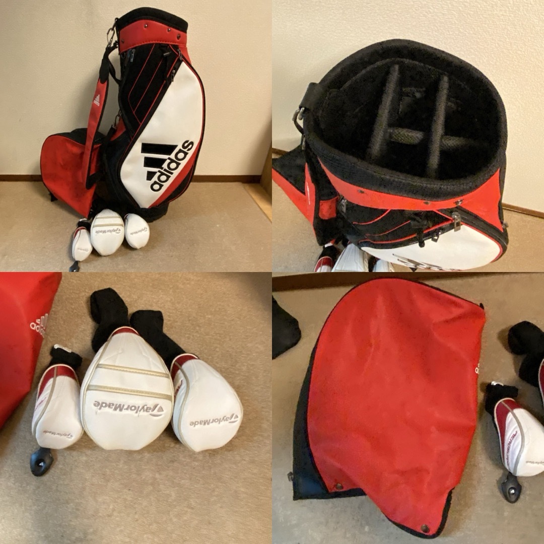 TaylorMade(テーラーメイド)のレフティ！【美品】ゴルフクラブセット/メンズ  ゴルフセット／キャディバッグ付 スポーツ/アウトドアのゴルフ(クラブ)の商品写真