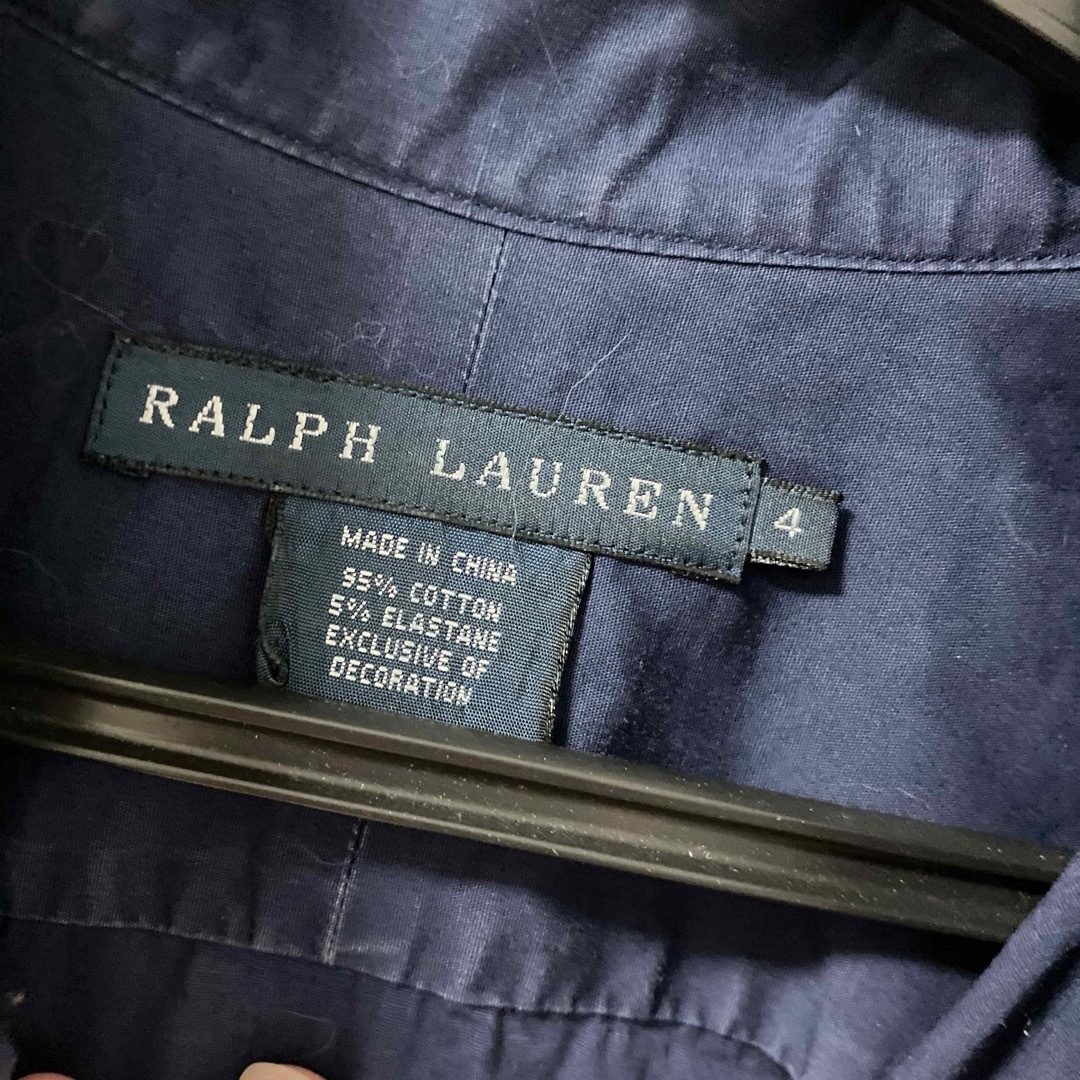 Ralph Lauren(ラルフローレン)のポロゴルフ　ラルフローレン　ビックポニー　ブラウス　レディース　ネイビー レディースのトップス(シャツ/ブラウス(長袖/七分))の商品写真