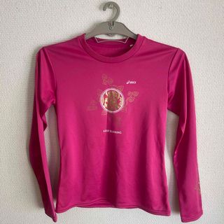 アシックス(asics)の【お値下げ！】アシックス　ランニングロングTシャツ　レディースS(ウェア)